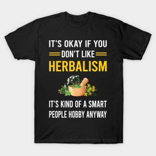 Smart People Hobby Herbalism Herbalist Phytotherapy Herb Herbs Herbal T-Shirt